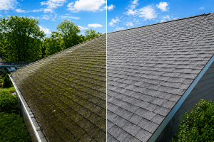 Roof Algae Removal