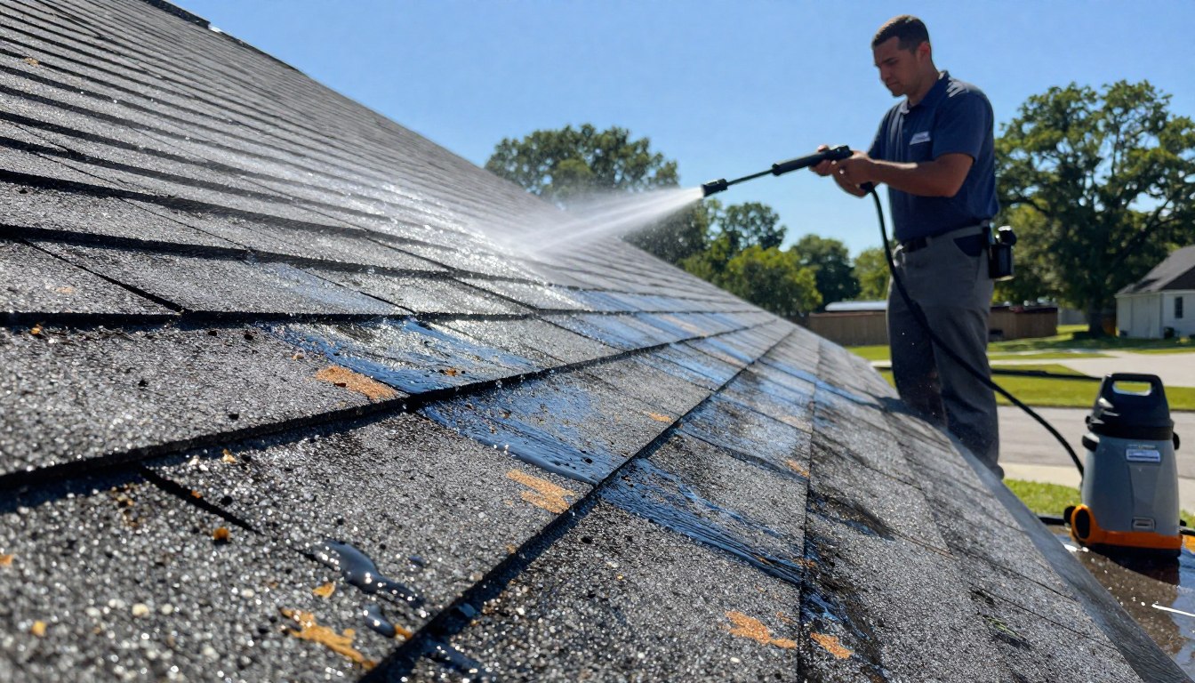 Why You Should Never Use a Pressure Washer on Your Roof Today