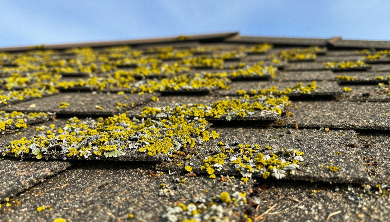 protecting shingles from lichen
