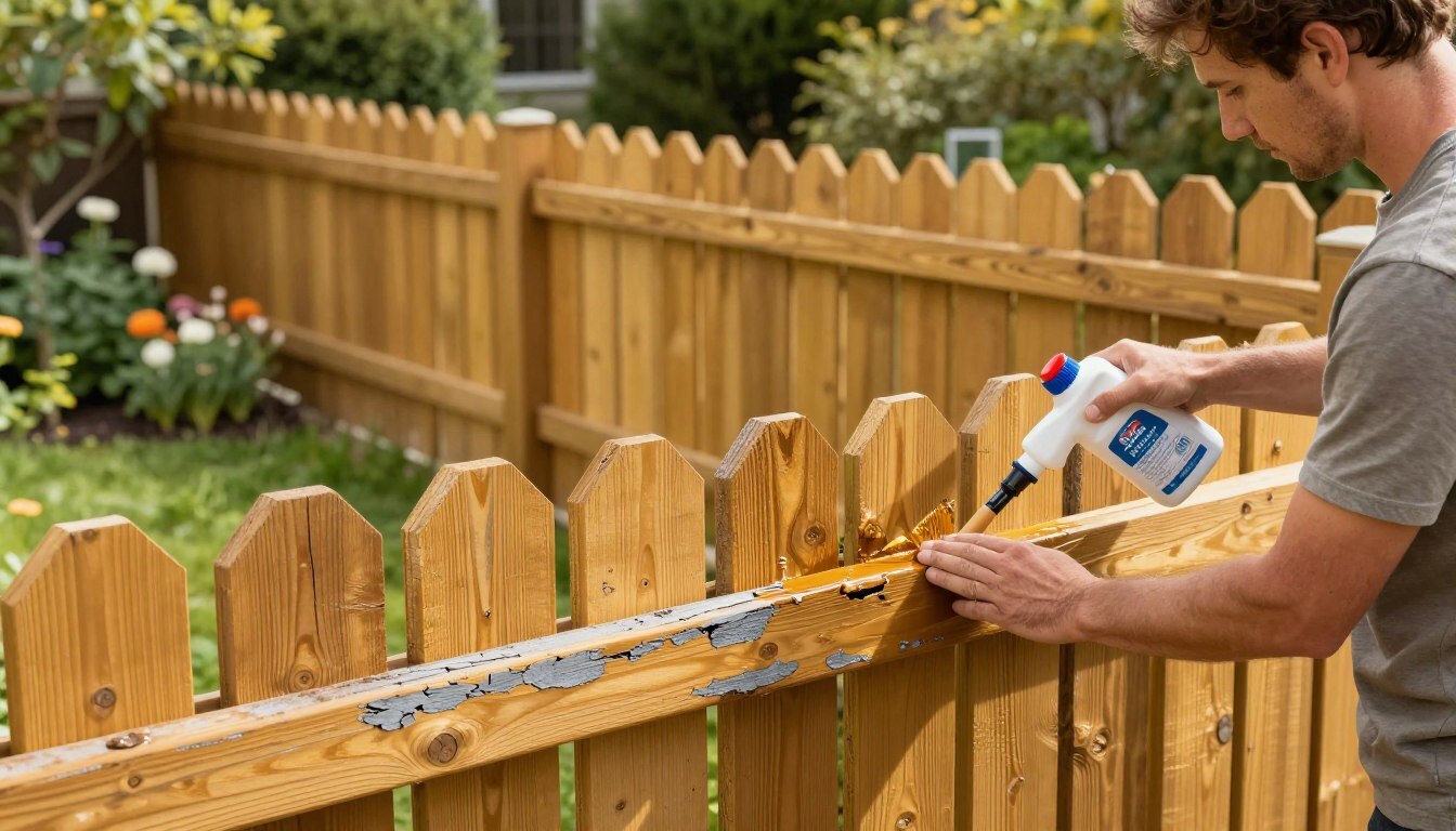 How to Restore Your Fence to its Original Golden Tone