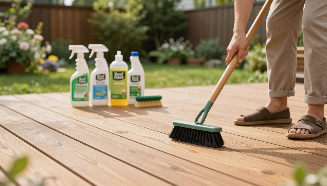 Identifying wood deck care needs