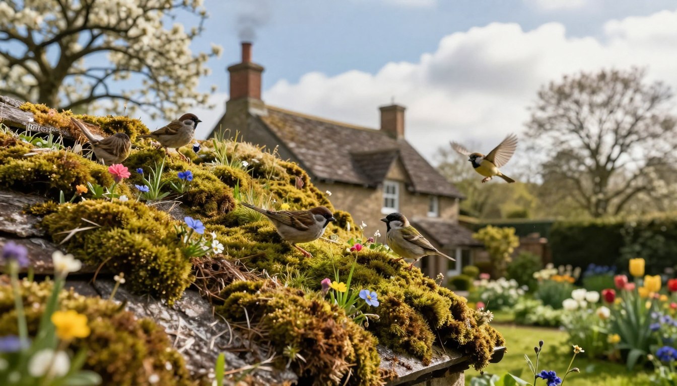 Why Birds Love Mossy Roofs (and Why That’s Bad News).
