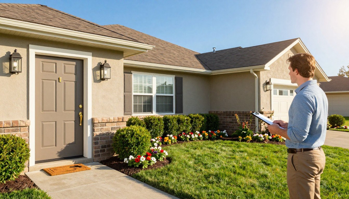 Exterior home improvements for property appraisal