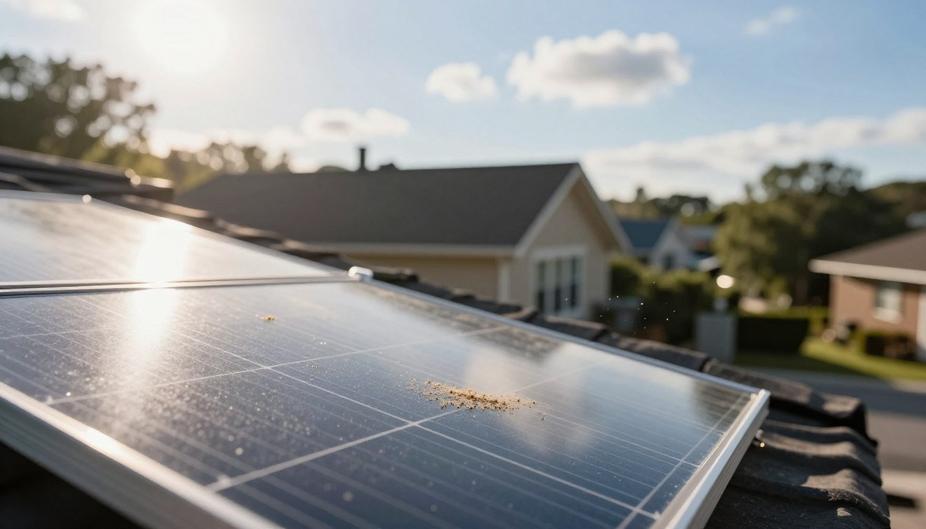 How a Clean Roof Improves the Efficiency of Solar Panels.
