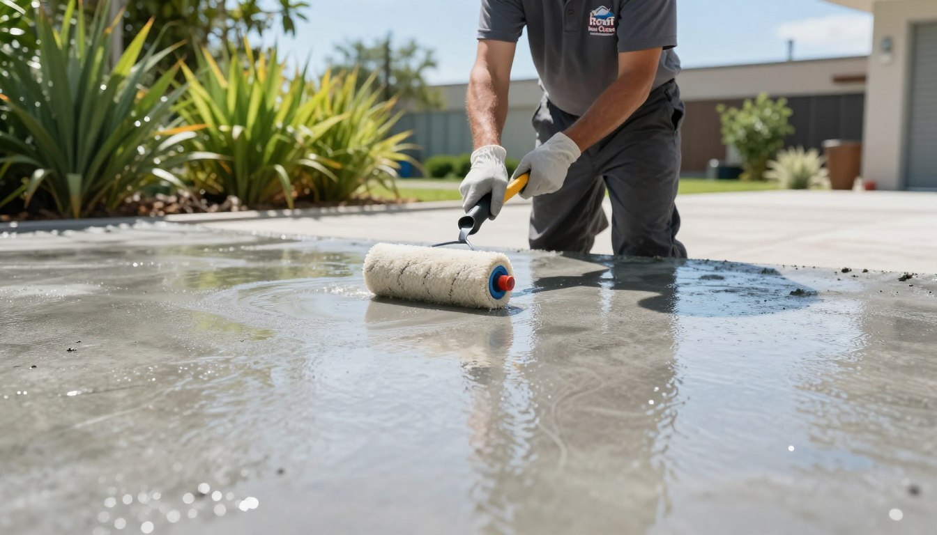 Why Concrete Sealing is Important After a Deep Wash.