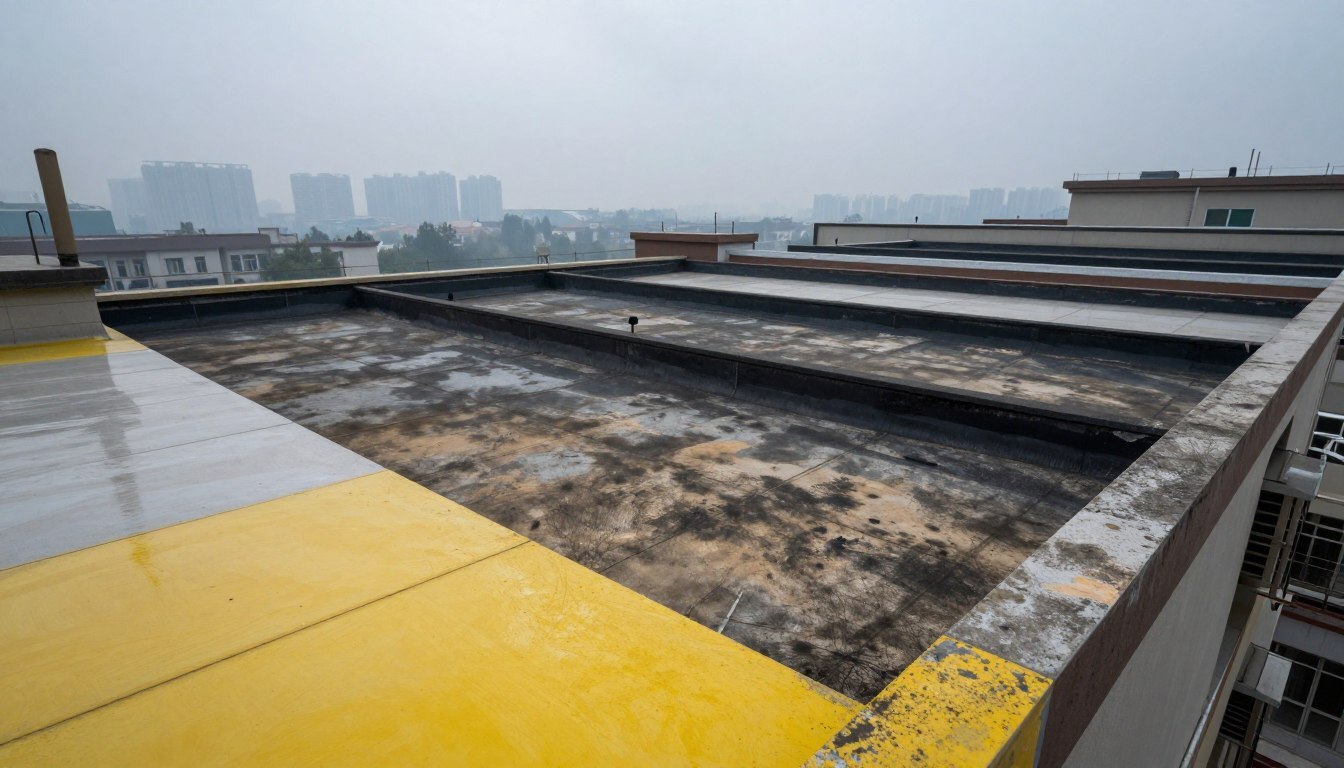 How Atmospheric Pollution Affects the Color of Your Roof