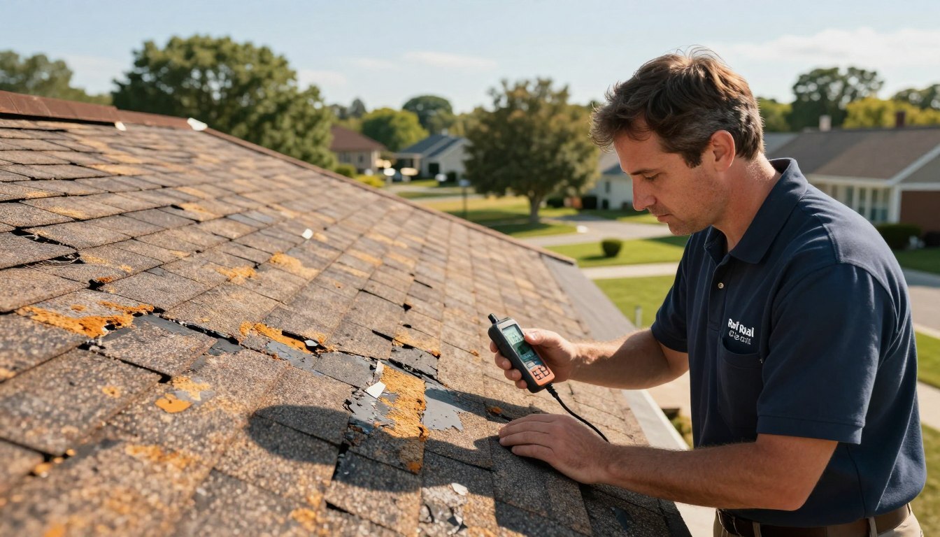 is it safe to clean an old roof