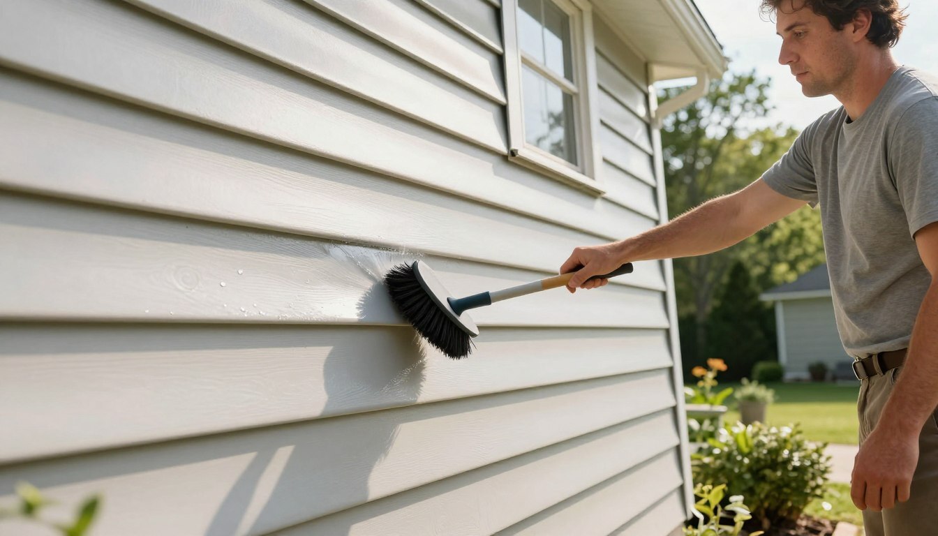 Safe vinyl siding cleaning techniques