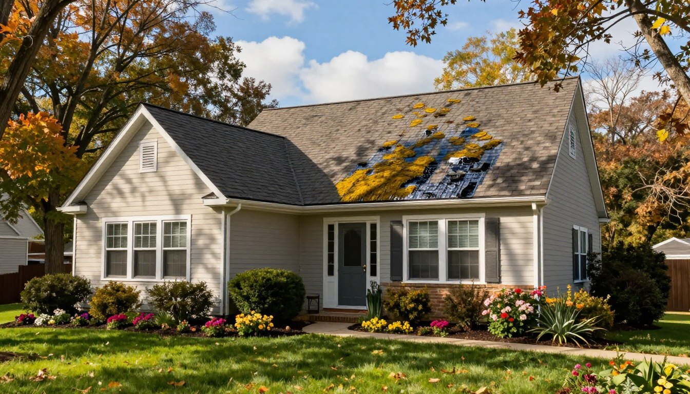 why roof cleaning is essential for homes in reston, va