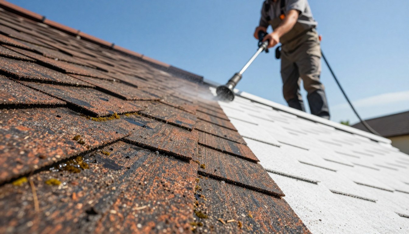 Why Darker Shingles Need More Frequent Cleaning.