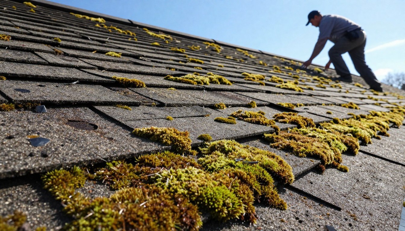 How Roof Moss Can Void Your Shingle Warranty