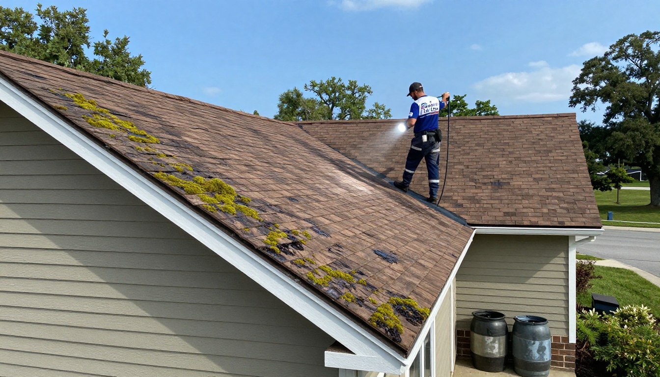 Signs Your Reston Roof Needs Professional Cleaning Before It Gets Worse