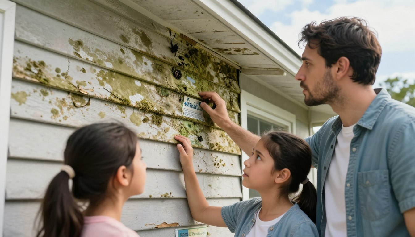 The Impact of Moldy Siding on Your Family’s Health.