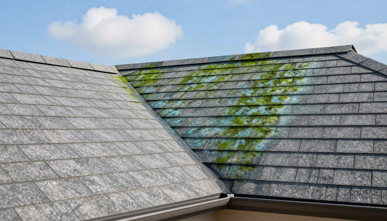 why new roofs can still get algae stains within 2 years