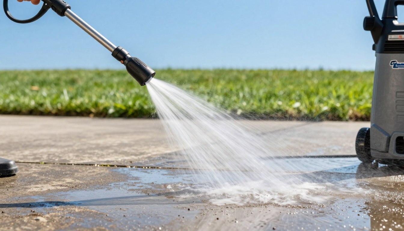 The Benefit of Hot Water Pressure Washing for Grease.