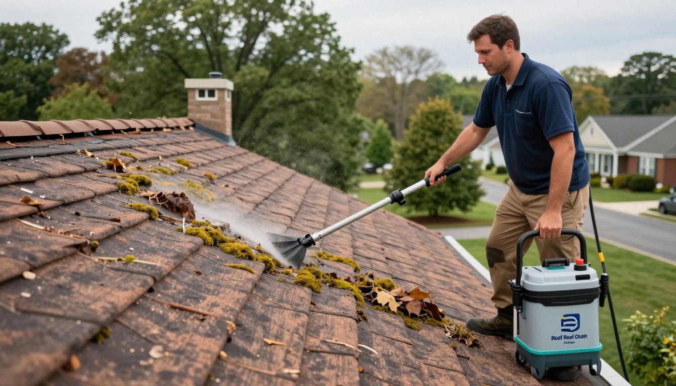 dmv roof cleaning tips