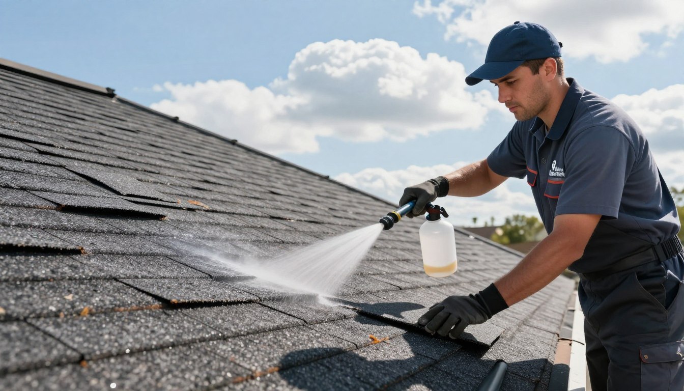 how professional cleaning prevents shingle curling