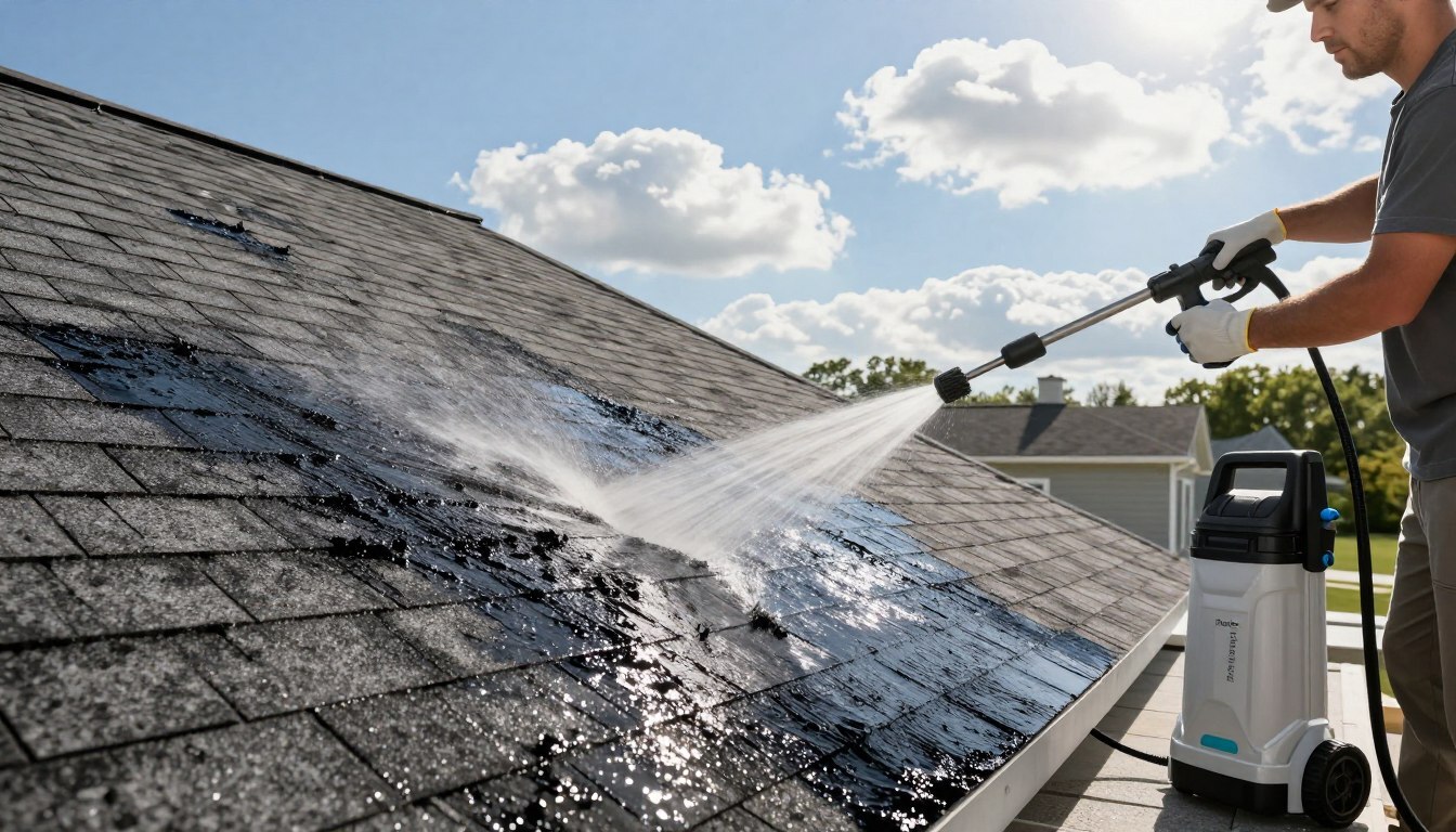 How to Remove Black Streaks from Your Roof in Reston, VA