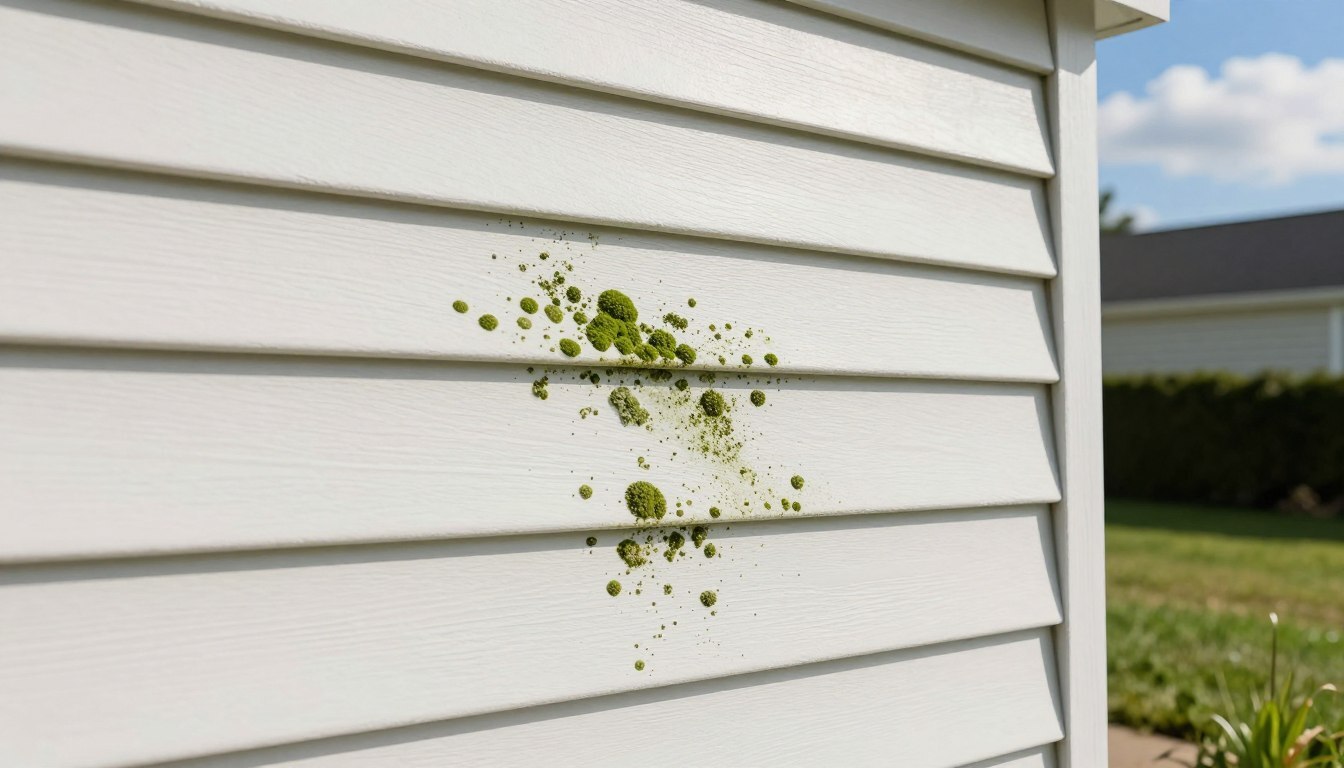 Why White Siding Shows Algae Faster (and How to Fix It).
