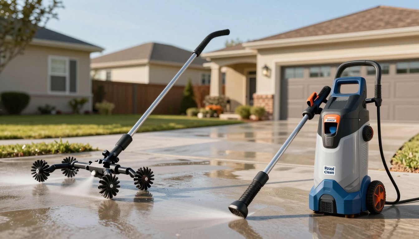 surface cleaning and wand pressure washing equipment