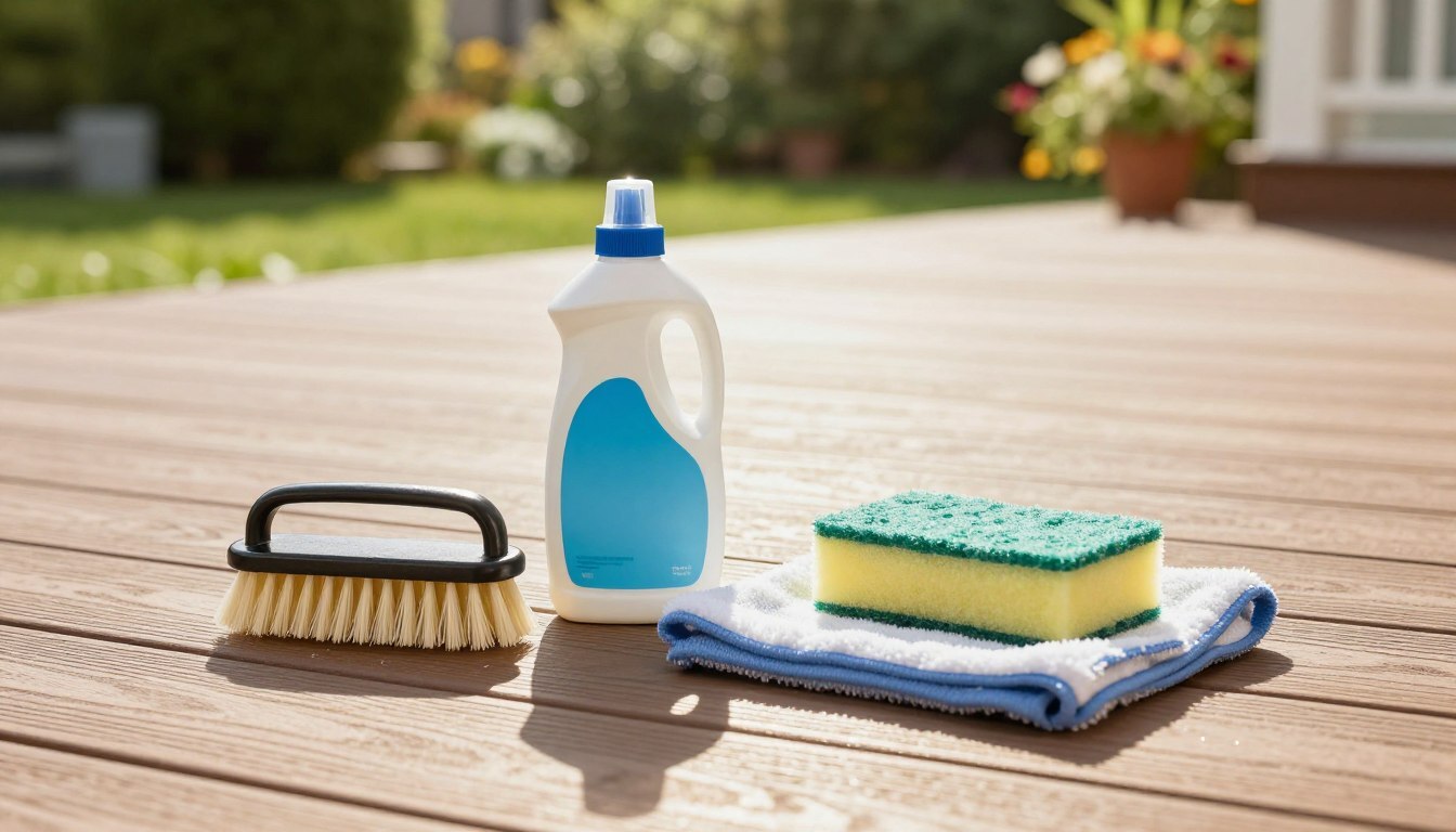 recommended scrubbing tools for decks