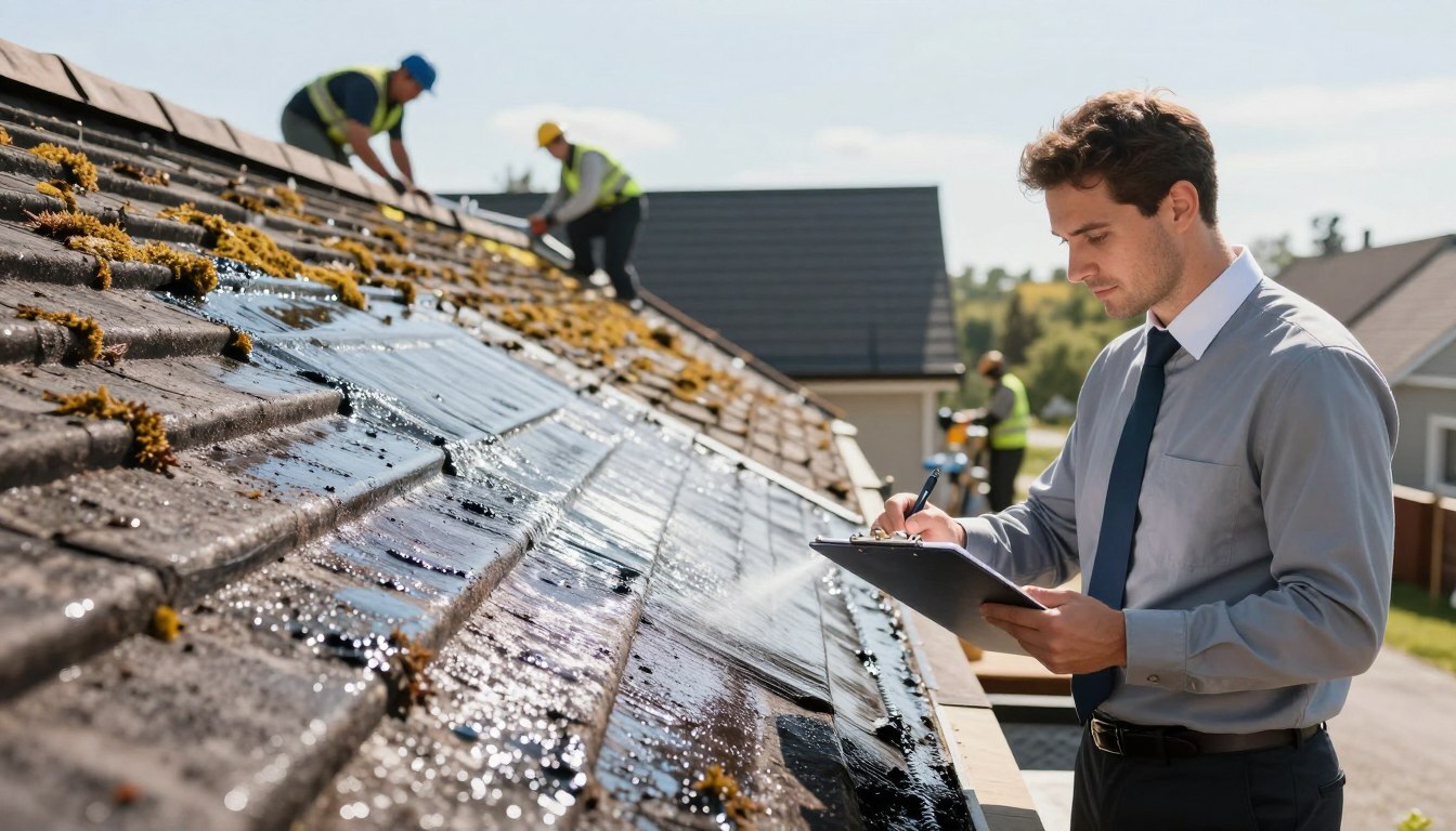 Why Roof Cleaning is Cheaper Than a Roof Replacement.