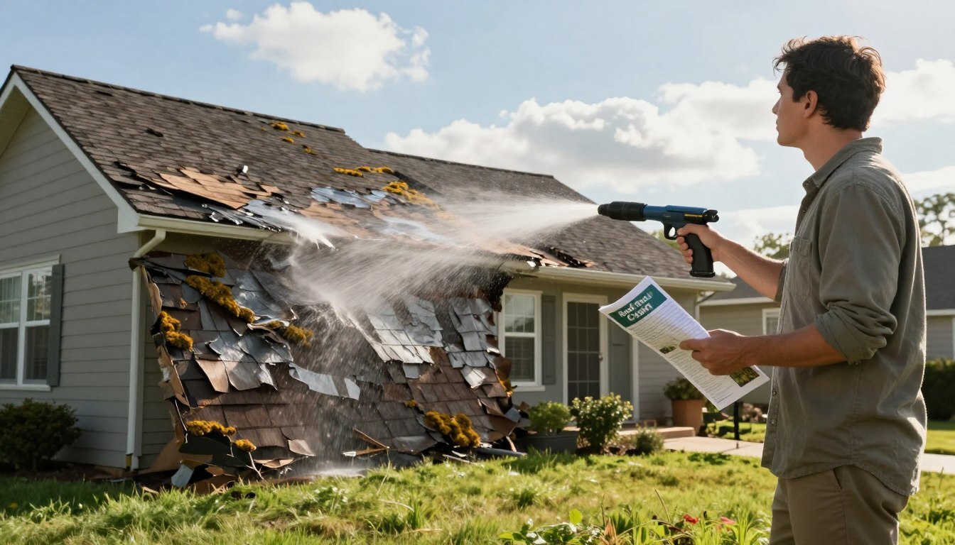 Why Reston Homeowners Should Never Pressure Wash Their Roof