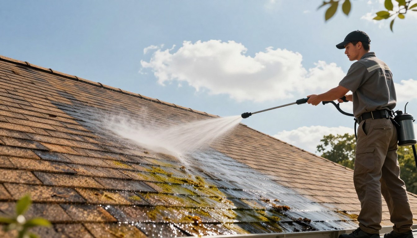 roof soft wash tips