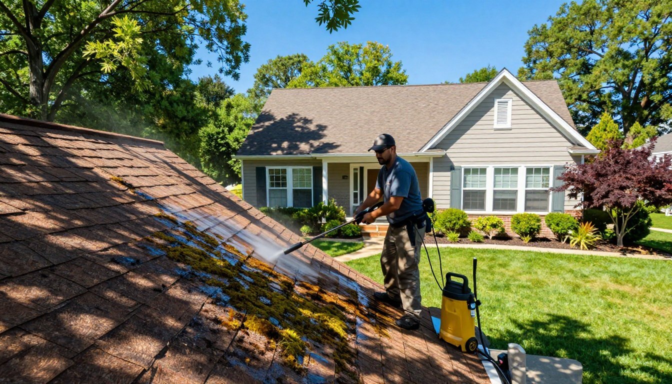 Why Roof Cleaning Is Essential for Homes in Reston, VA